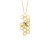 Honey Bee "Spiga": 14K Yellow Gold Chain, Length: 70 cm  | 29.5"  