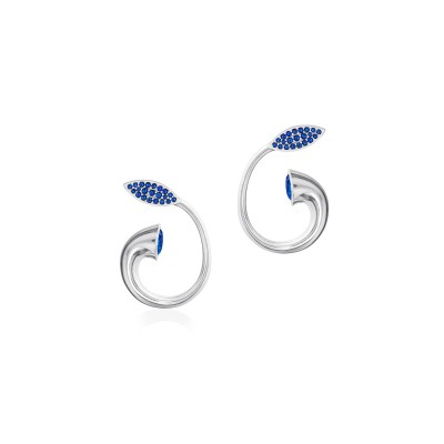 Horn of Plenty Stud Earrings, 925° Sterling Silver 