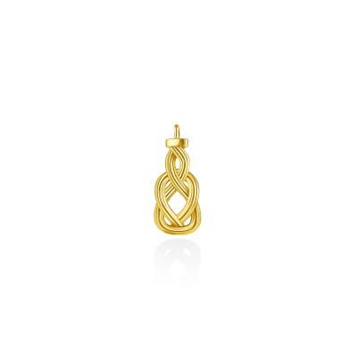 Knot of Hercules Pendant, Yellow Gold Plated 925° Sterling Silver