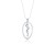 Fidi Chain: 925° Sterling Silver, 70 - 75 cm | 27.5 - 29.5 in, adjustable length   