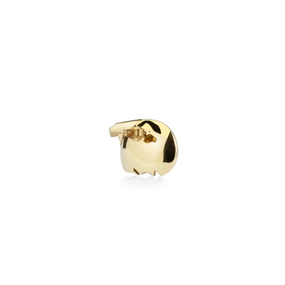 Spiral of Life Stud Earrings, 18K Yellow Gold