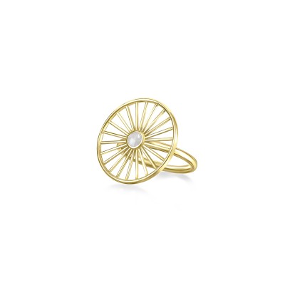 Wheel of Fortune Ring, 18K Yellow Gold