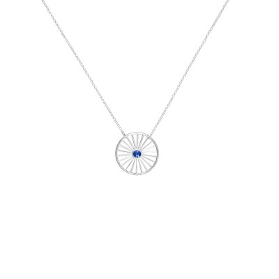 Wheel of Fortune Necklace, 925° Sterling Silver, Small